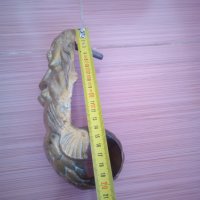 Бронзова фигура на русалка, снимка 4 - Антикварни и старинни предмети - 26605077