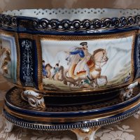 Порцеланова Жардениера Napoleon III, снимка 4 - Колекции - 44036351