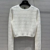Дамски пуловер FENDI (S/M/L) - реплика, снимка 4 - Блузи с дълъг ръкав и пуловери - 37322846