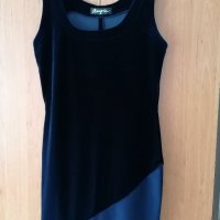 Дамска синя официална рокля, снимка 1 - Рокли - 32910468