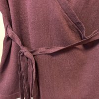 Нов сет от ефирна блуза и жилетка с коланче Gap, р-р S, снимка 6 - Блузи с дълъг ръкав и пуловери - 43633677
