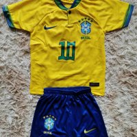 Детски футболен екип Бразилия Неймар Brazil Neymar Jr , снимка 1 - Детски комплекти - 39789603