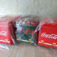 Големи метални кутии на coca-cola, снимка 4 - Други ценни предмети - 27041799