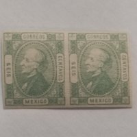 Мексико 1872 г., снимка 1 - Филателия - 43294319