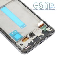 Дисплей + Рамка ЗА SAMSUNG GALAXY A52 ЧЕРЕН - OLED, снимка 2 - Резервни части за телефони - 40487885