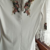 Дамска блуза с флорален мотив., снимка 2 - Други - 43087765