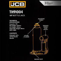 Хидравличен крик JCB ТH91004, тип бутилка, 10т, снимка 5 - Други инструменти - 44858429