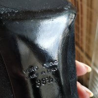 Италиански чизми естествен велур , снимка 2 - Дамски ботуши - 43818263