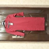 Дамска рокля- бордо, снимка 1 - Рокли - 32362166