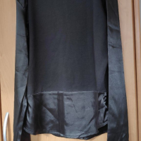 Нова черна блуза с етикет S, снимка 5 - Детски Блузи и туники - 36552470