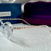 Gucci диоптрични рамки.прозрачни слънчеви,очила за компютър, снимка 9 - Слънчеви и диоптрични очила - 44845976