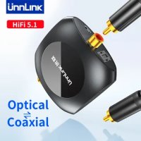 Unnlink HiFi 5.1 оптичен аудио конвертор Toslink към коаксиален двупосочен аудио декодер DTS Dobly, снимка 10 - Други - 32710113