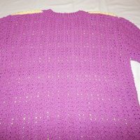Блуза плетиво Л-ХЛ, снимка 7 - Блузи с дълъг ръкав и пуловери - 27187663