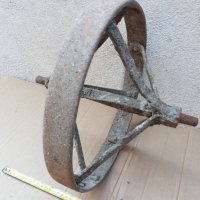 старо масивно ковано колело, желязо , снимка 9 - Антикварни и старинни предмети - 28636937