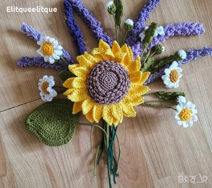 плетен букет, снимка 1