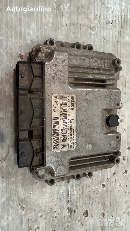 Компютър за двигател / ECU / Моторен компютър за Citroen Picasso - 0281012468 /  9656161680 / 965395, снимка 1