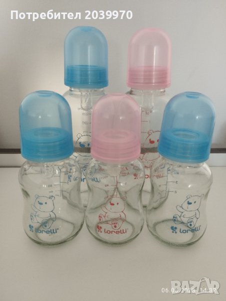 Стъклени шишета Lorelli, снимка 1