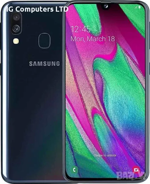 Нов Осемядрен Samsung Galaxy A40 4G 64GB Dual SIM - AMOLED Дисплей! , снимка 1