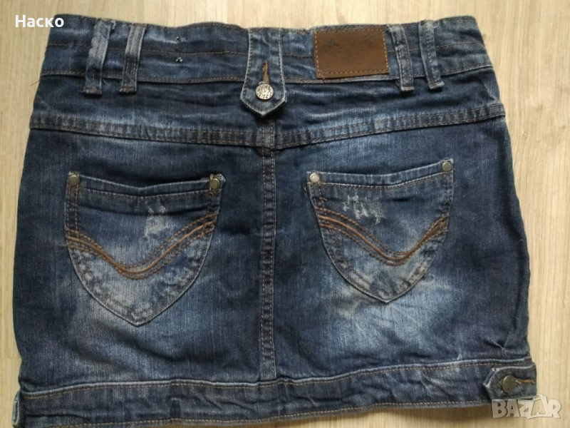 Къса дънкова пола, снимка 1