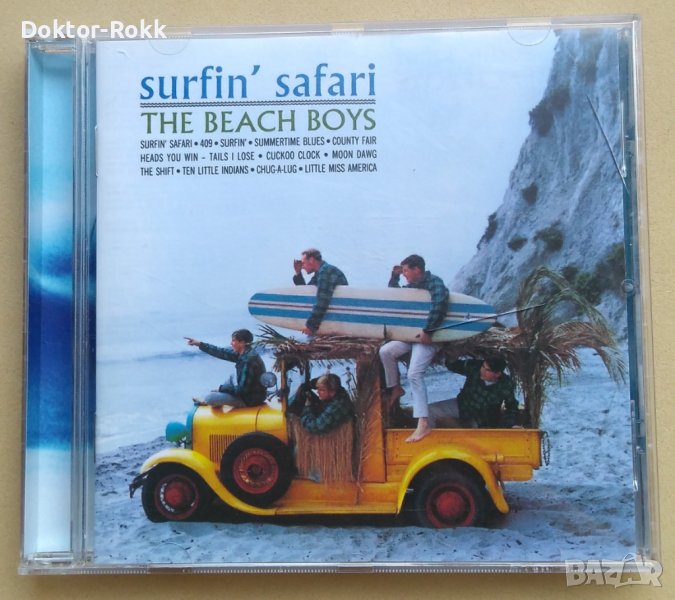 The Beach Boys – Surfin' Safari & Surfin' USA (2001, CD), снимка 1