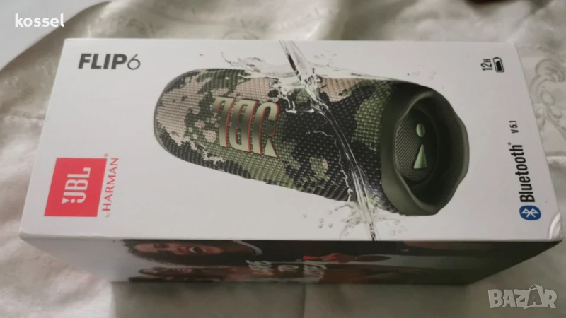 Нова преносима тонколона JBL Flip 6,само за София лично предаване, снимка 1