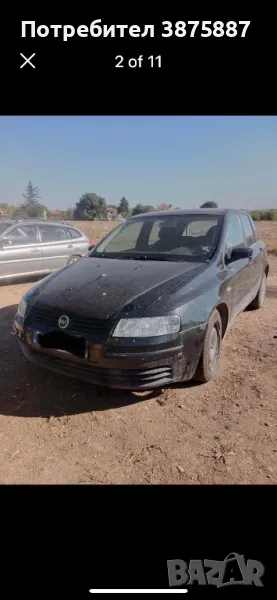 Fiat stilo 1.9 140 6 скорости на части, снимка 1