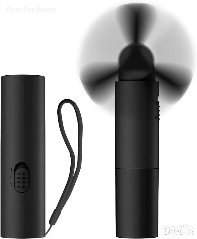 OLV Ръчен мини вентилатор, преносим, ​​акумулаторен,, снимка 1