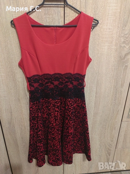 разкроена елегантна рокля , снимка 1