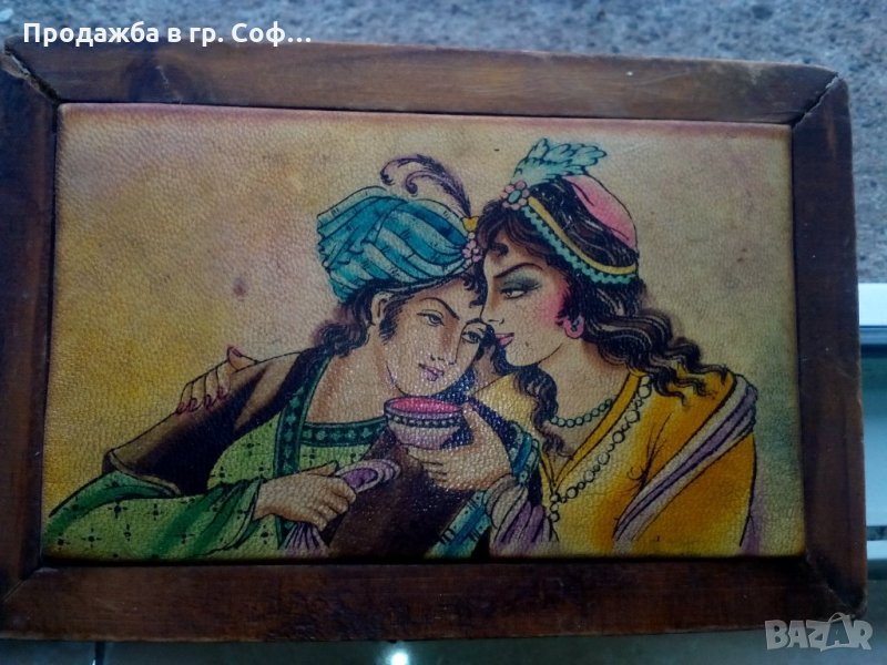 Стара кутия за бижута, снимка 1