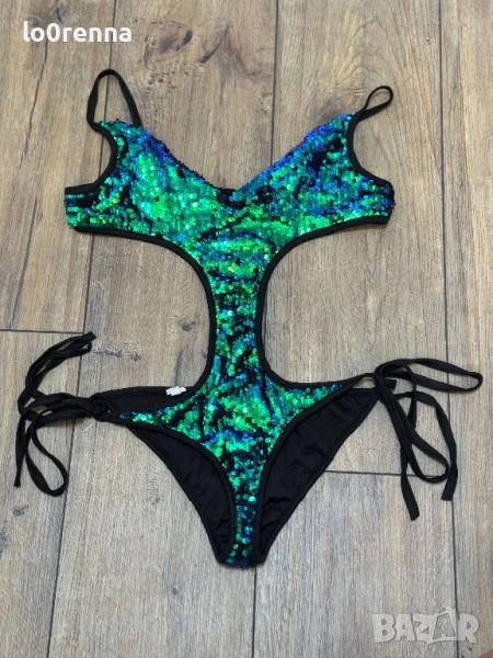 Бански с пайети, снимка 1