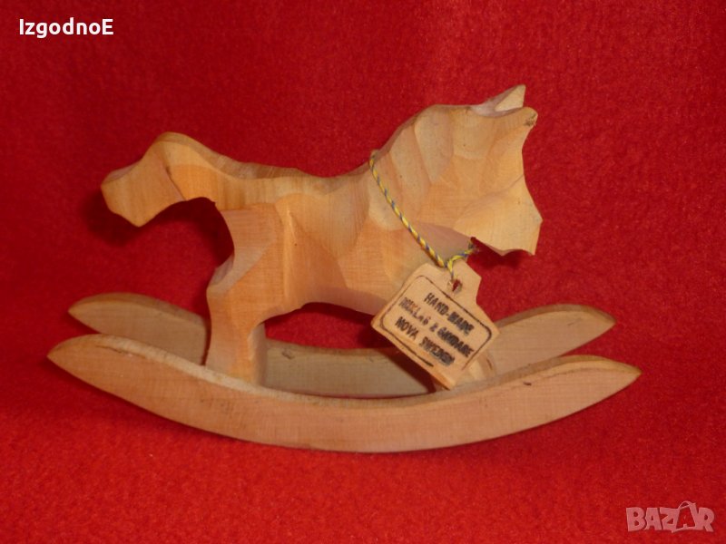 Дървено конче, дърворезба, снимка 1