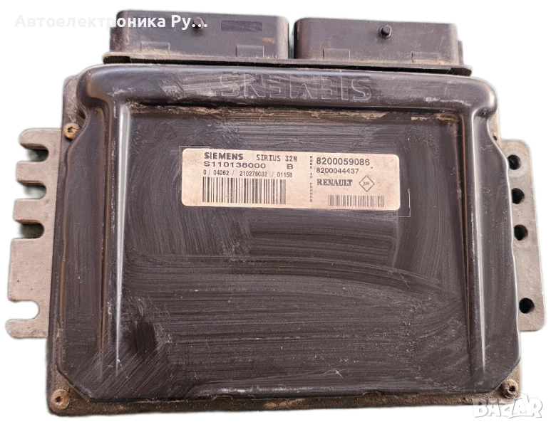 Компютър двигател за Renault Megane Scenic 1.6 16V , 107 к.с./SIEMENS S110138000, 8200059086 , снимка 1