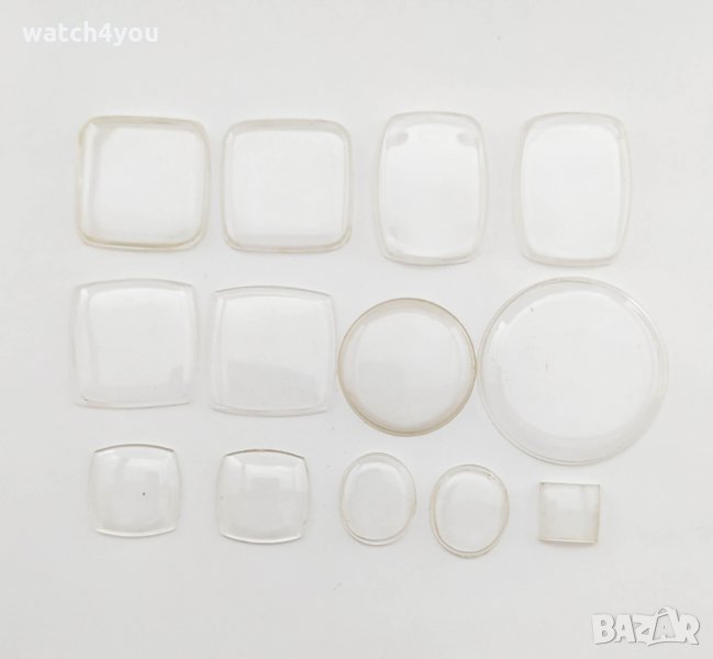 НОВИ ФОРМЕНИ СТЪКЛА ЗА ЧАСОВНИЦИ. СФЕРИЧНИ, ИЗПЪКНАЛИ И ПЛОСКИ СТЪКЛА. КРИСТАЛНО СТЪКЛО ЗА ЧАСОВНИК , снимка 1