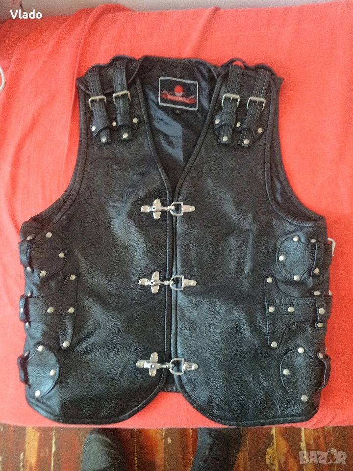 Рокерски елек неупотребяван, снимка 1