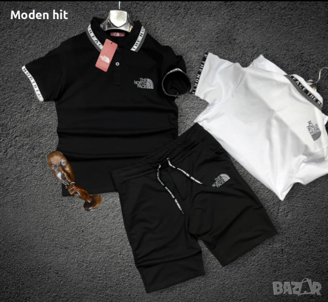 Последни бройки! The North Face мъжки летни комплекти /тениска и къси панталони/ реплика, снимка 1