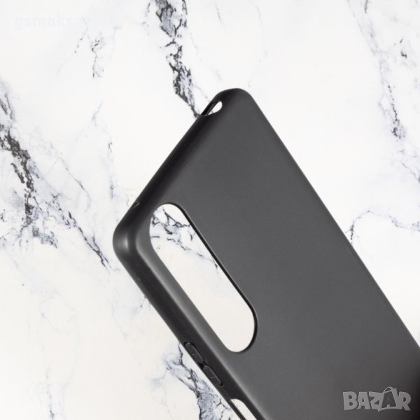 Sony Xperia 1 III - Черен Силиконов Гръб / Кейс, снимка 1