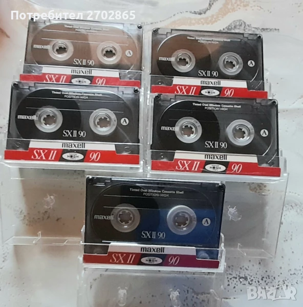 Аудио касети Maxell SXII 90мин.- хром , снимка 1