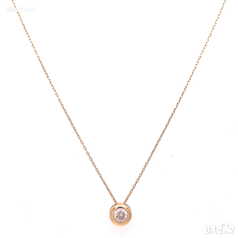 Златно колие 1,58гр. 44,5см. 14кр. проба:585 модел:35644-1, снимка 1