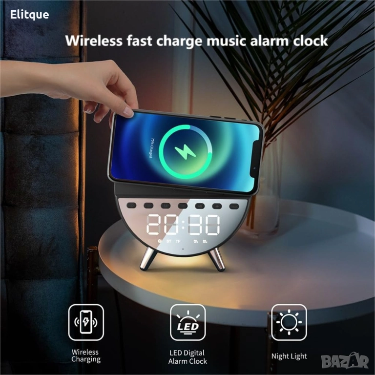 Sunrise  5-IN-1 APPLE MOBILE PHONE WIRELESS CHARGER, снимка 1