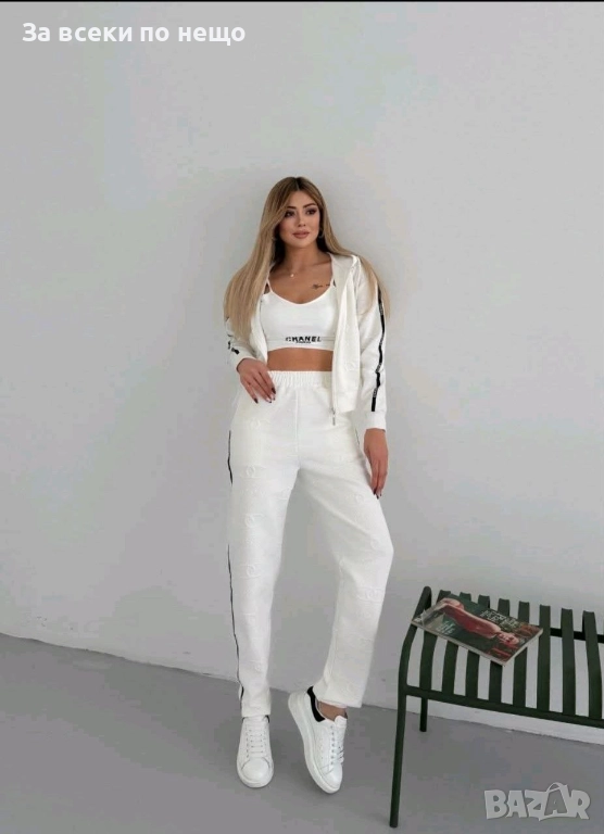 Chanel Дамски Комплект От 3 Части Шанел Код S360, снимка 1