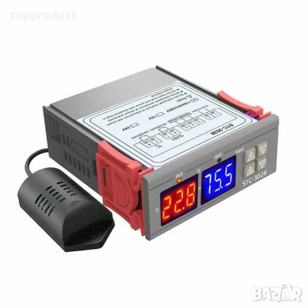 Термостат влагорегулатор, контролер за обезвлажняване или овлажняване, влагоконтролер , снимка 1