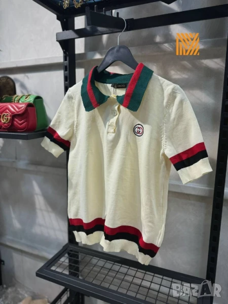 мъжки тениски с яка gucci , снимка 1