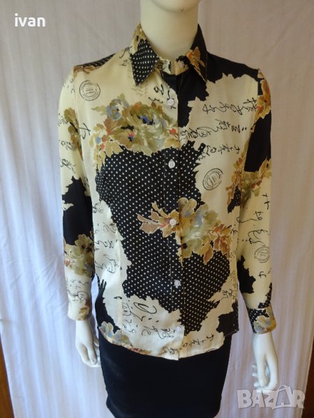 дамска риза от естествена коприна, снимка 1