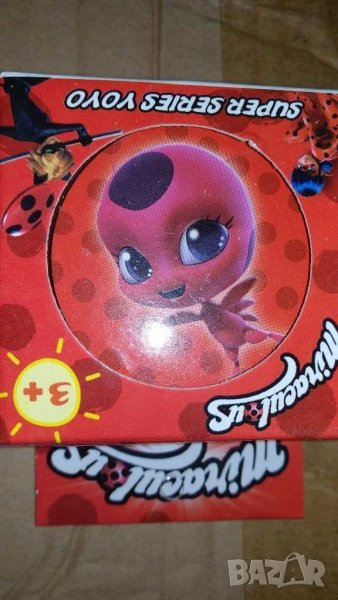 Тики, Калинката и Котарака- светещо йо-йо от сериала за Калинката и котарака., снимка 1