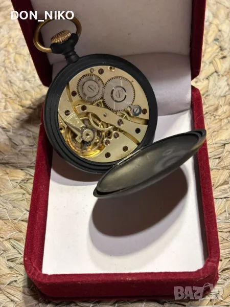 Джобен часовник 1896 г Гън Метал, снимка 1