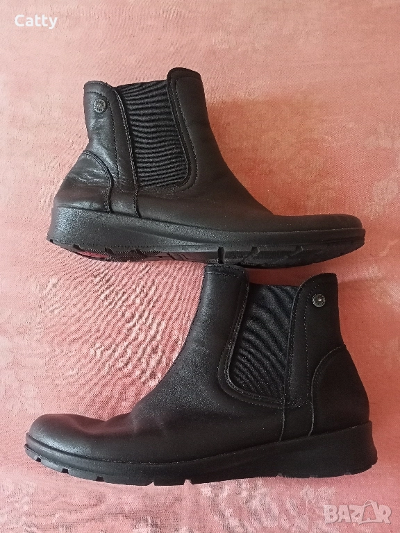 Дамски черни боти , снимка 1