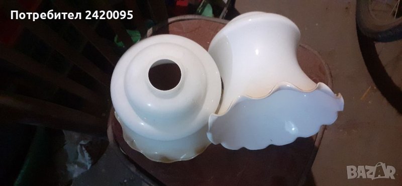  Стъклени тела за полюлей или лампьон-15лв, снимка 1