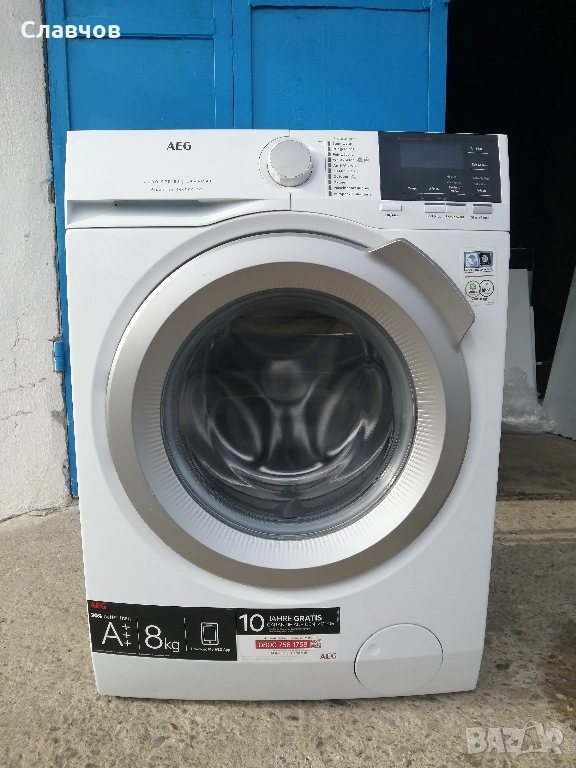Пералня с инверторен мотор AEG 8 +++ Prosense Tehnonology , снимка 1