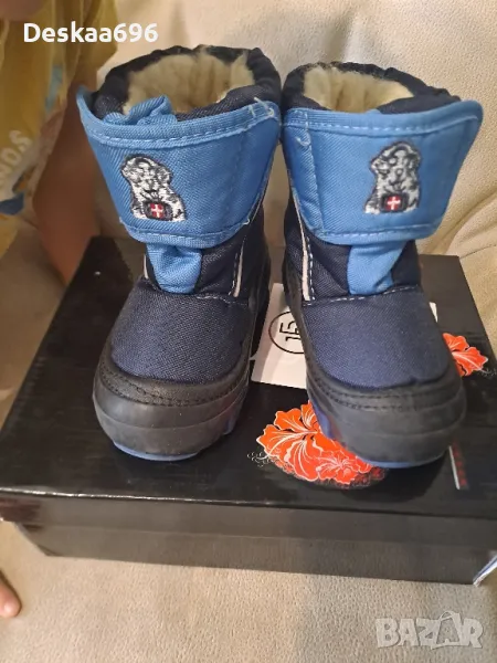 Детски ботуши със естествена вълна, снимка 1