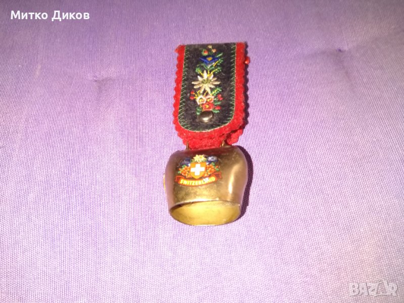 Швейцарска камбанка - Н-100мм и 39х34мм камбанката, снимка 1